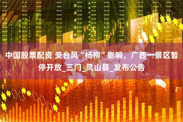 中国股票配资 受台风“杨柳”影响，广西一景区暂停开放_三门_凤山县_发布公告